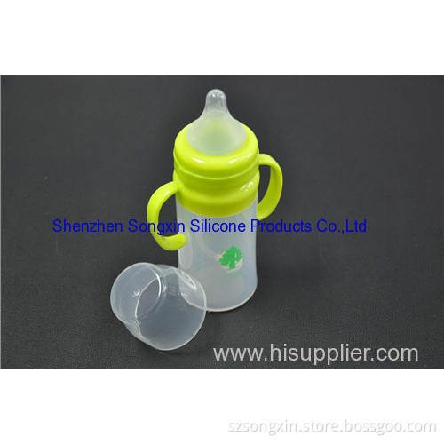 Fda/lfgb Standard Eco-friendly Silicone Baby Bottles 